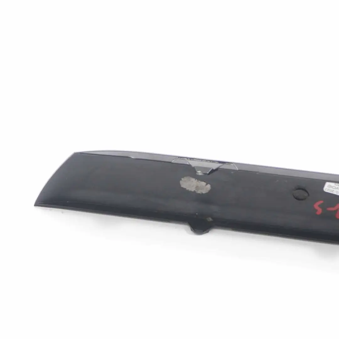 BMW E65 Bumper Guard Strip Rear Left N/S Moulding Black Sapphire - 475 7135605 - SKU 0136751-BS - Part number 0136751