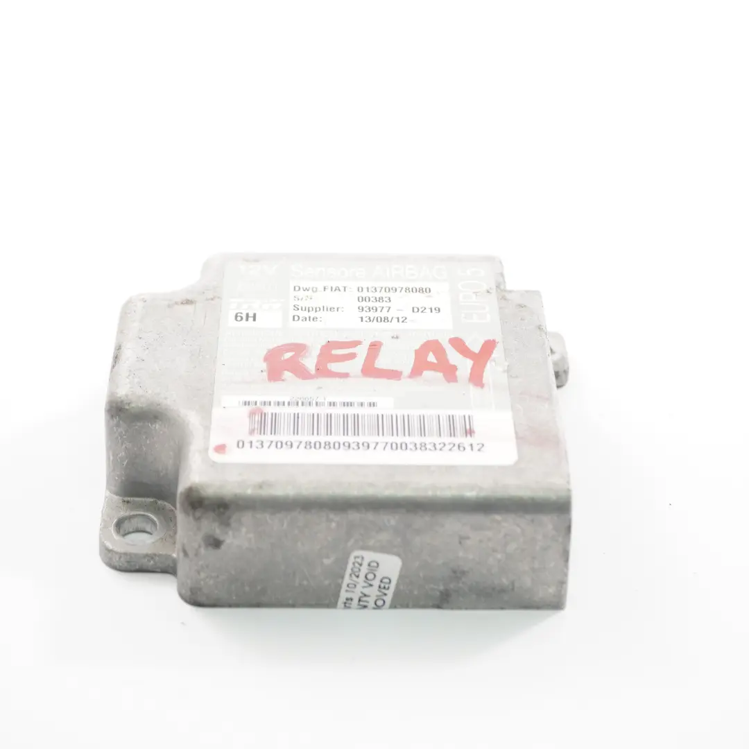  Airbag-Modul Citroen Jumper Fiat Ducato Airbag-Steuergerät - SKU 01370978080 - Teilenummer 01370978080