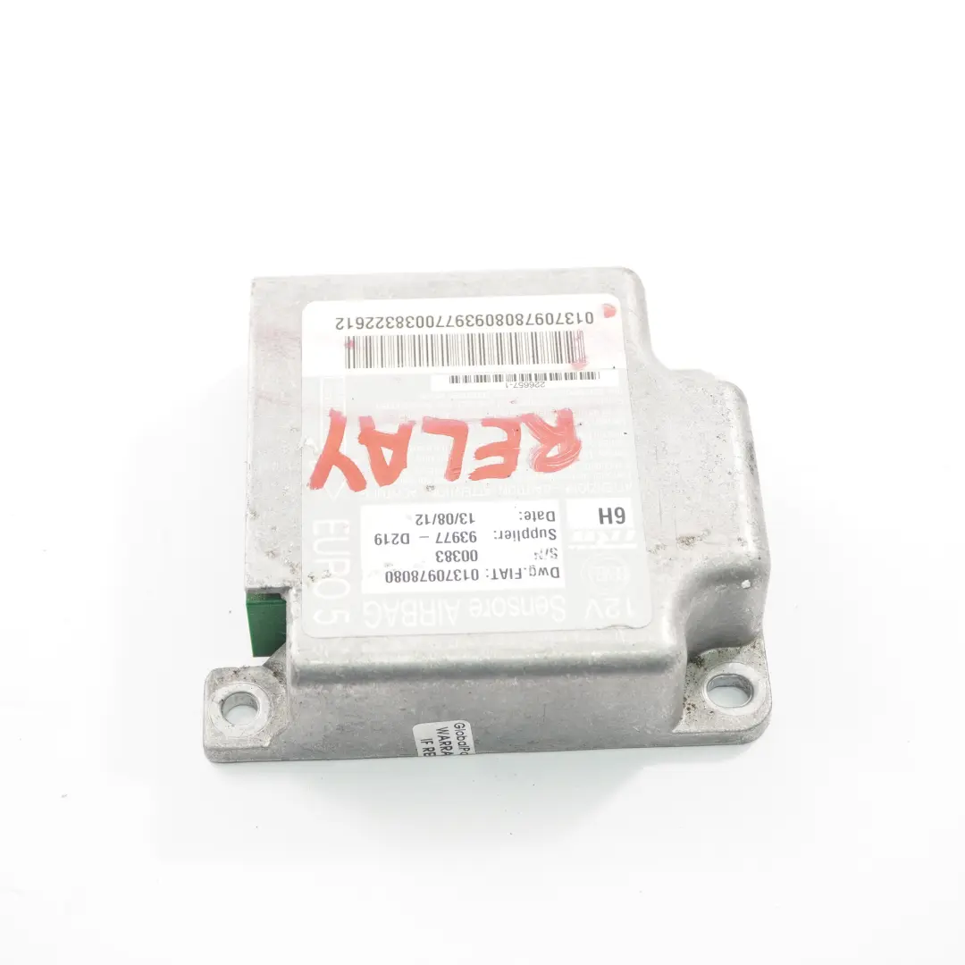 Module Airbag Citroen Jumper Fiat Ducato Unité de contrôle Airbag pour à propos du numéro de pièce 01370978080 Module Airbag Citroen Jumper Fiat Ducato Unité de contrôle Airbag - SKU 01370978080 - Numéro de pièce 01370978080