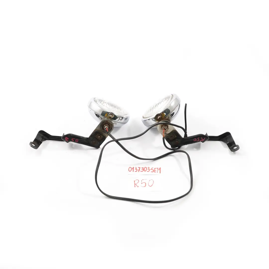 High Beam Headlight Headlamp Left Right N/O/S Set to Mini Cooper One R50 R52 R53 with Part number 0137303 Mini Cooper One R50 R52 R53 High Beam Headlight Headlamp Left Right N/O/S Set - SKU 0137303-SET1 - Part number 0137303