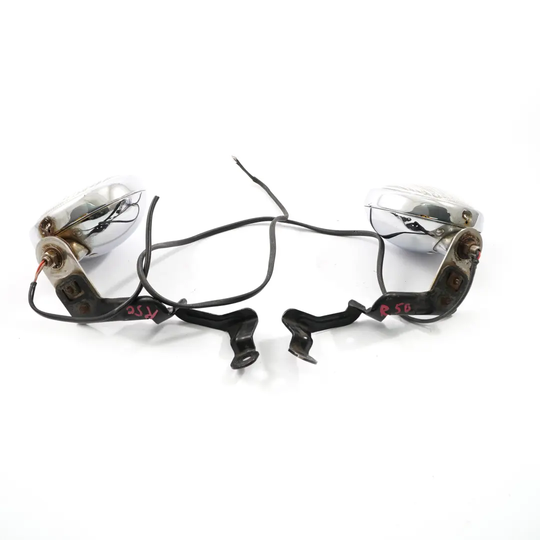 Mini Cooper One R50 R52 R53 High Beam Headlight Headlamp Left Right N/O/S Set - SKU 0137303-SET1 - Part number 0137303