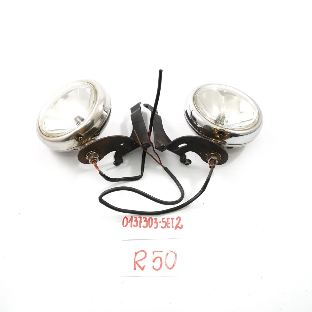 Mini Cooper R50 R52 R53 Luz de carretera Faro delantero izquierdo derecho Set - SKU 0137303-SET2 - Número de pieza 0137303