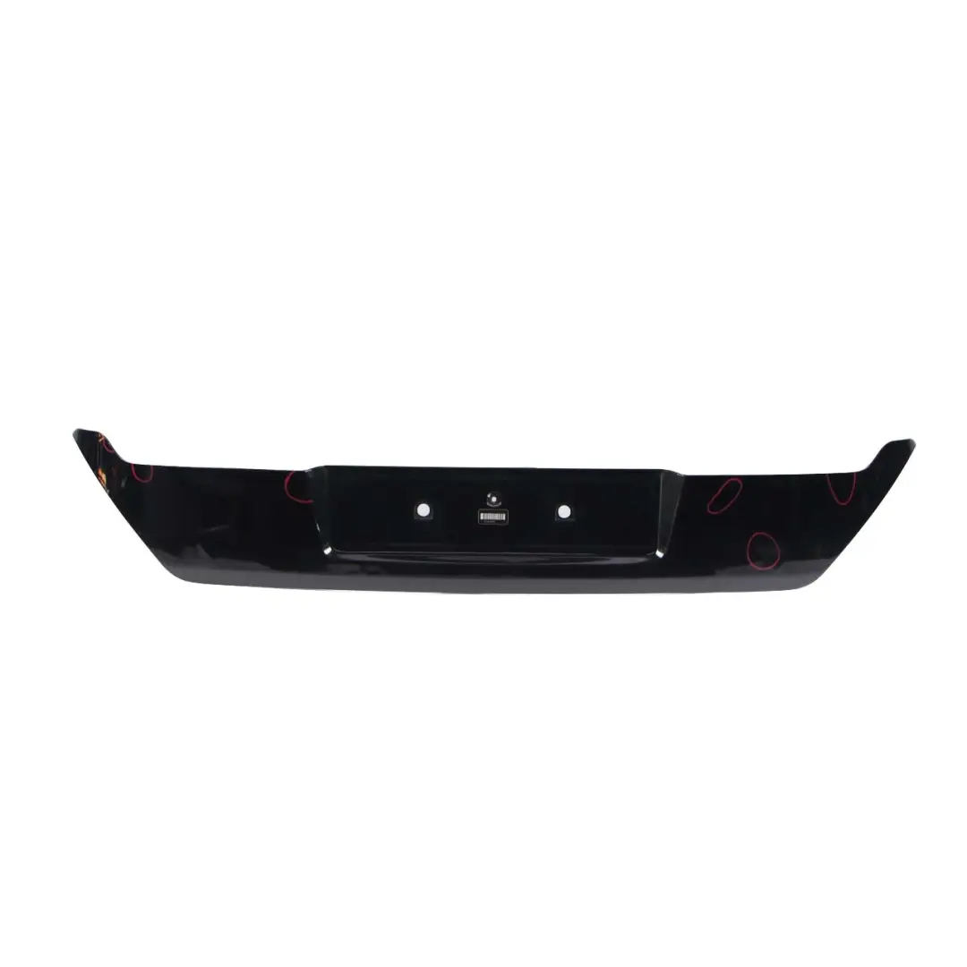 Finisher Trunk Boot Lid Tailgate Cover Trim Panel Black Sapphire to BMW E65 E66 with Part number 0137337 BMW E65 E66 Finisher Trunk Boot Lid Tailgate Cover Trim Panel Black Sapphire - SKU 0137337-BS - Part number 0137337