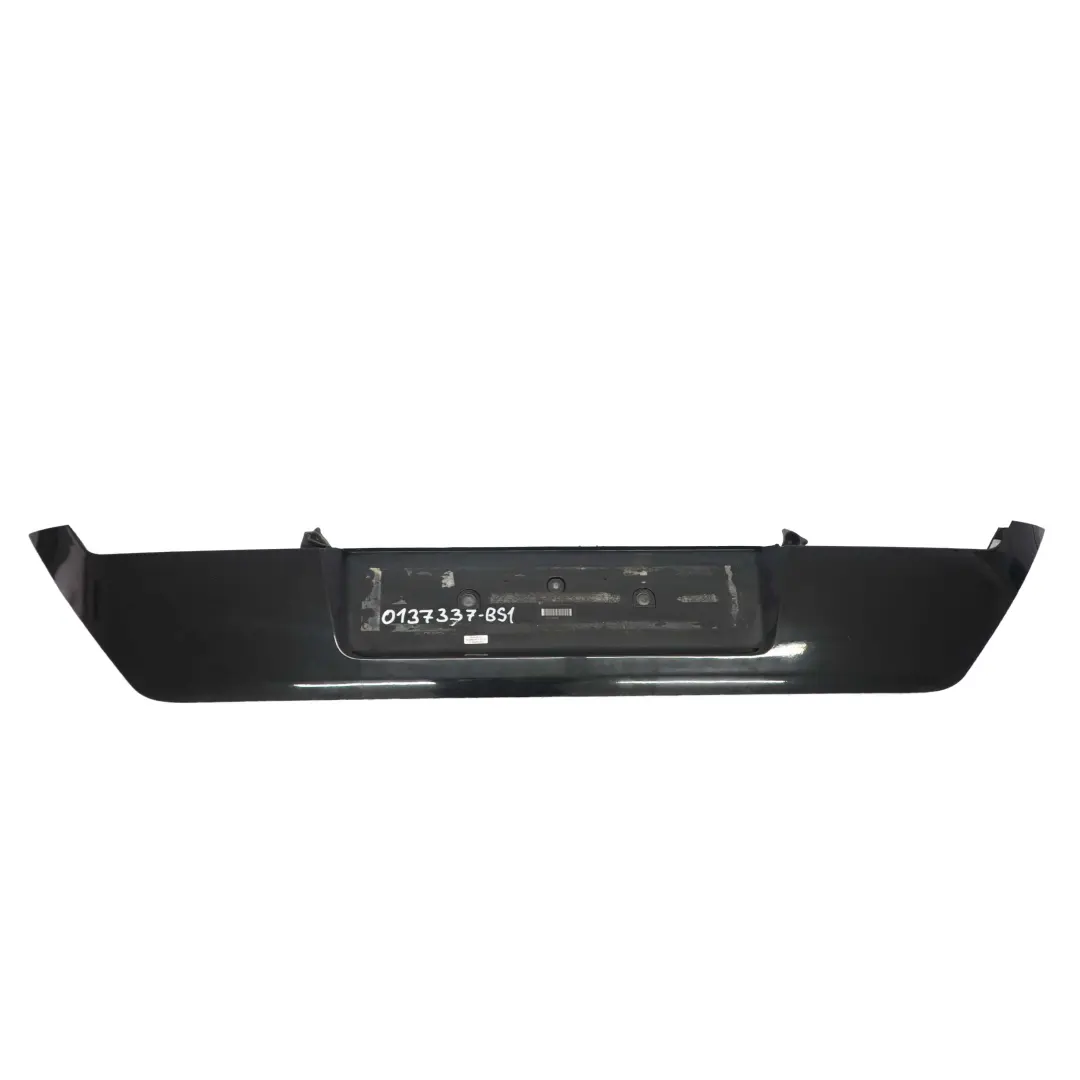 BMW 7 er E65 E66 Heckklappe Blende Abdeckung Black Sapphire Schwarz - 475 - SKU 0137337-BS1 - Teilenummer 0137337