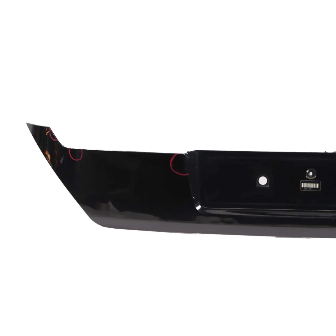 Finisher Trunk Boot Lid Tailgate Cover Trim Panel Black Sapphire to BMW E65 E66 with Part number 0137337 BMW E65 E66 Finisher Trunk Boot Lid Tailgate Cover Trim Panel Black Sapphire - SKU 0137337-BS - Part number 0137337