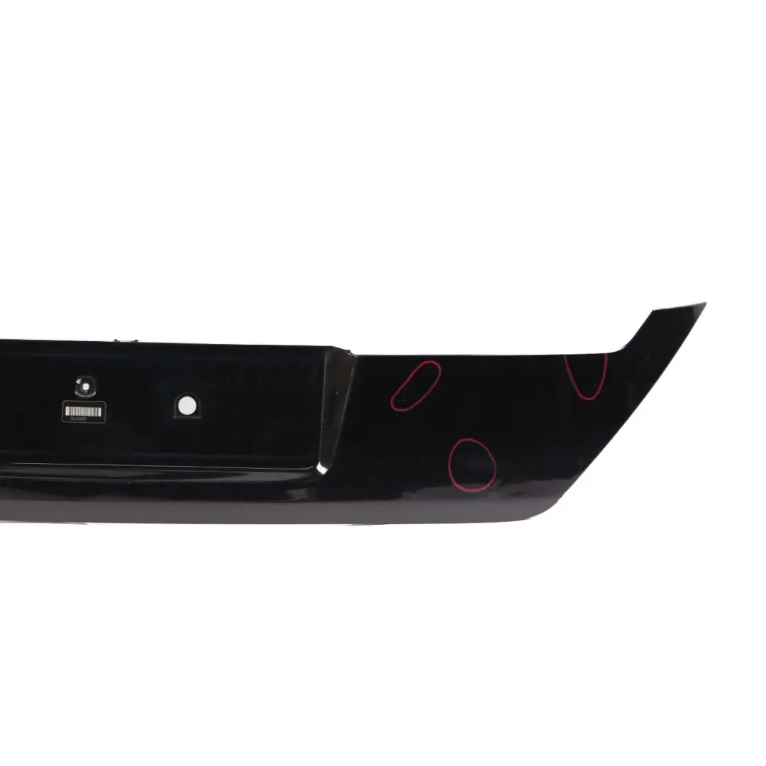 Finisher Trunk Boot Lid Tailgate Cover Trim Panel Black Sapphire to BMW E65 E66 with Part number 0137337 BMW E65 E66 Finisher Trunk Boot Lid Tailgate Cover Trim Panel Black Sapphire - SKU 0137337-BS - Part number 0137337