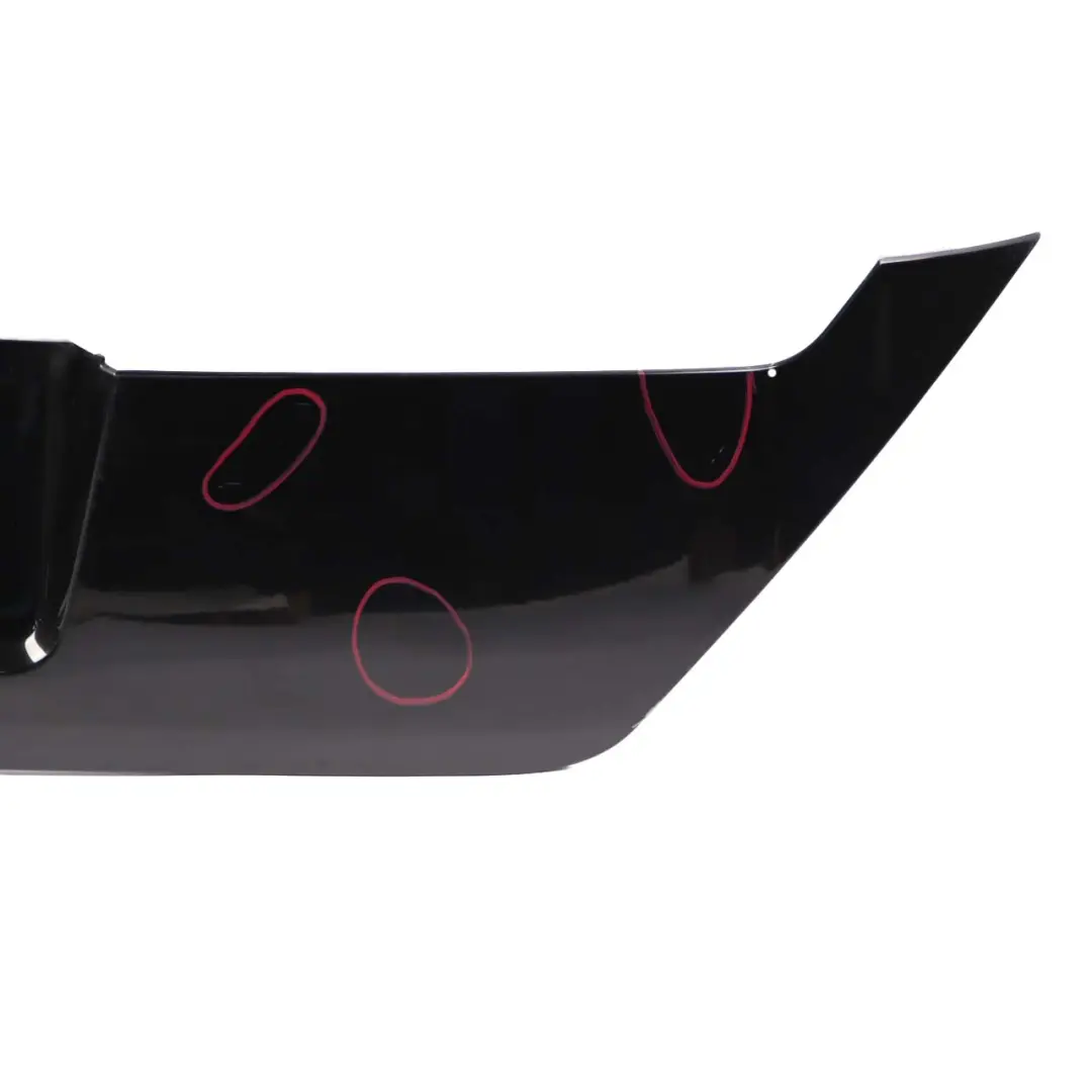 Finisher Trunk Boot Lid Tailgate Cover Trim Panel Black Sapphire to BMW E65 E66 with Part number 0137337 BMW E65 E66 Finisher Trunk Boot Lid Tailgate Cover Trim Panel Black Sapphire - SKU 0137337-BS - Part number 0137337