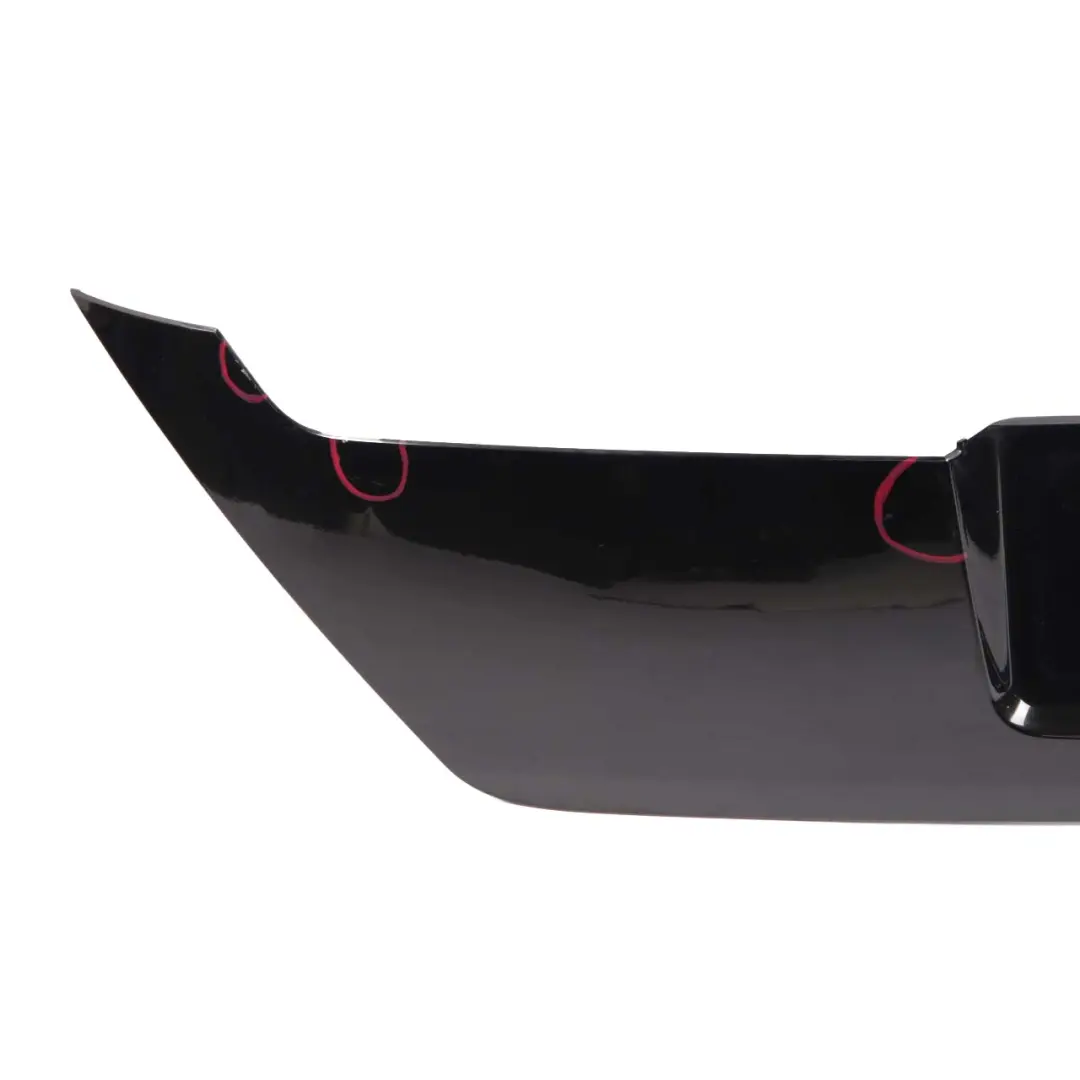 Finisher Trunk Boot Lid Tailgate Cover Trim Panel Black Sapphire to BMW E65 E66 with Part number 0137337 BMW E65 E66 Finisher Trunk Boot Lid Tailgate Cover Trim Panel Black Sapphire - SKU 0137337-BS - Part number 0137337
