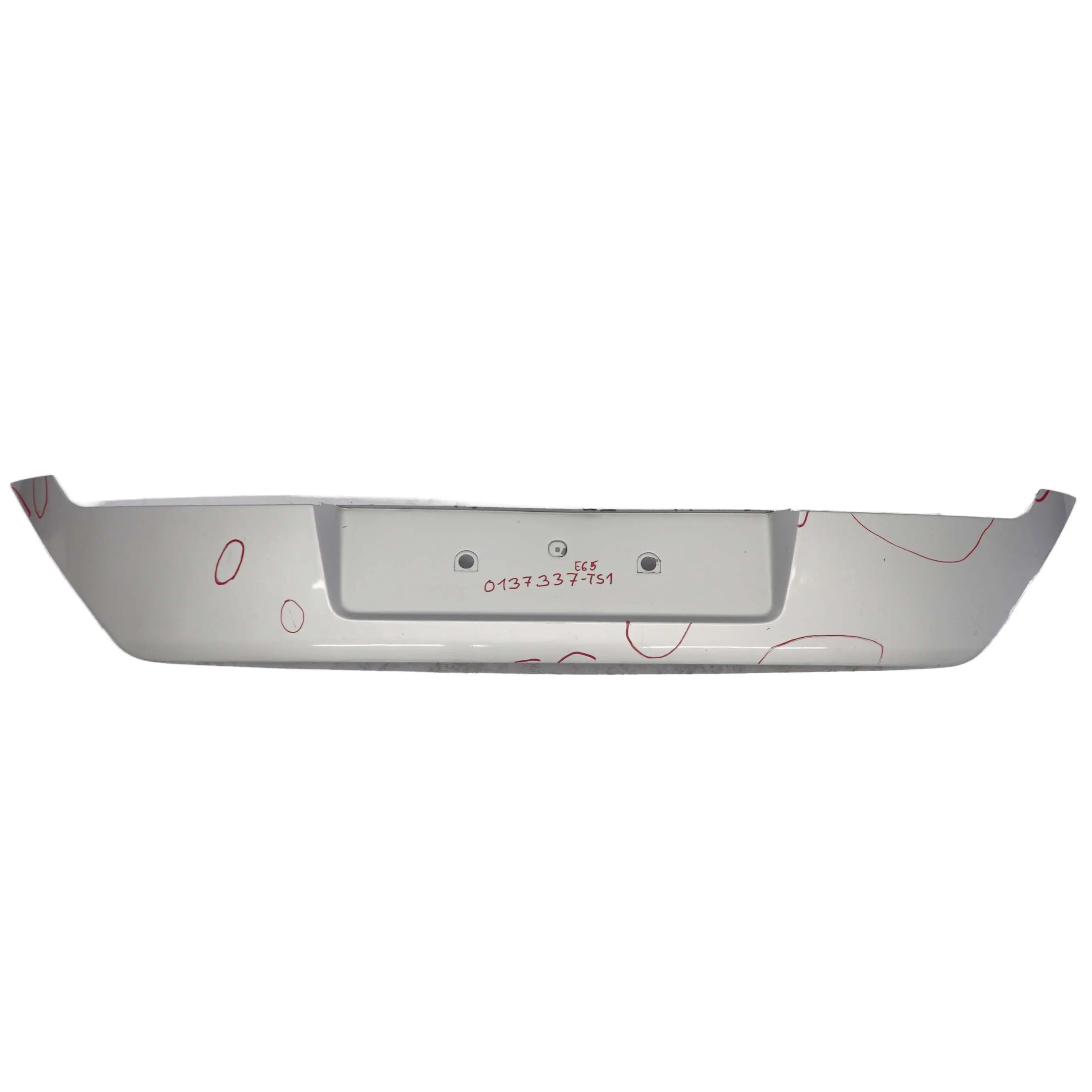 BMW 7 E65 E66 Finisher Boot Trunk Lid Tailgate Titansilber Silver Metallic 354