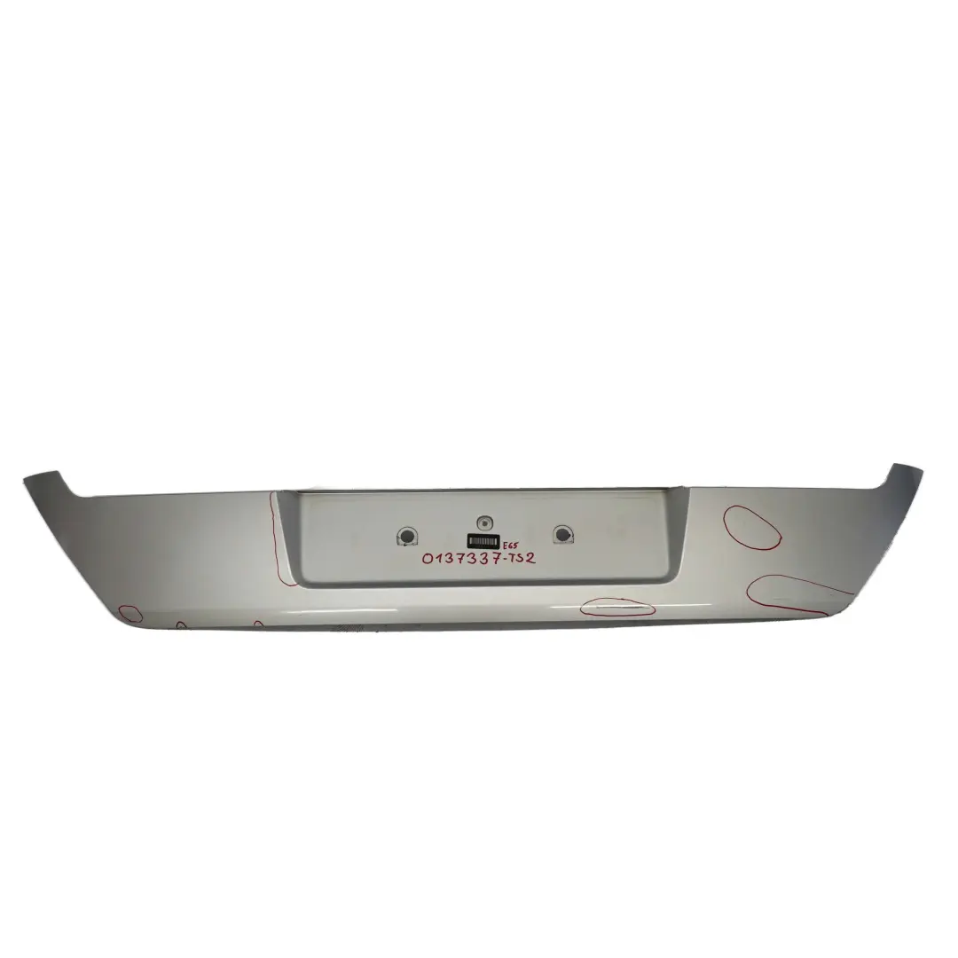 BMW E65 E66 Boot Trunk Lid Tailgate Finisher Titansilber Silver Metallic 354 - SKU 0137337-TS2 - Número de pieza 0137337