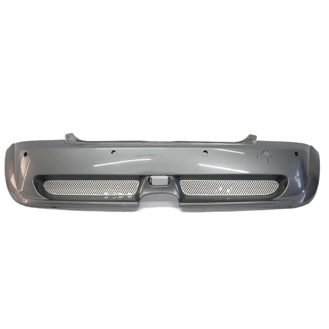 Bumper Mini R53 Cooper S Panel PDC Holes Dark Silver Metallic - 871 to Rear with Part number 0138862 Rear Bumper Mini R53 Cooper S Panel PDC Holes Dark Silver Metallic - 871 - SKU 0138862-DS1 - Part number 0138862
