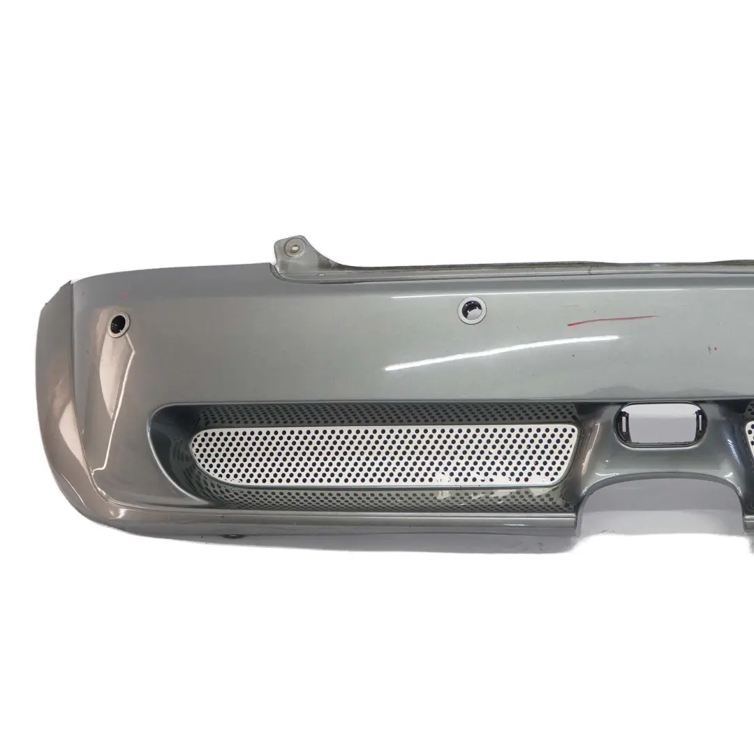 Bumper Mini R53 Cooper S Panel PDC Holes Dark Silver Metallic - 871 to Rear with Part number 0138862 Rear Bumper Mini R53 Cooper S Panel PDC Holes Dark Silver Metallic - 871 - SKU 0138862-DS1 - Part number 0138862