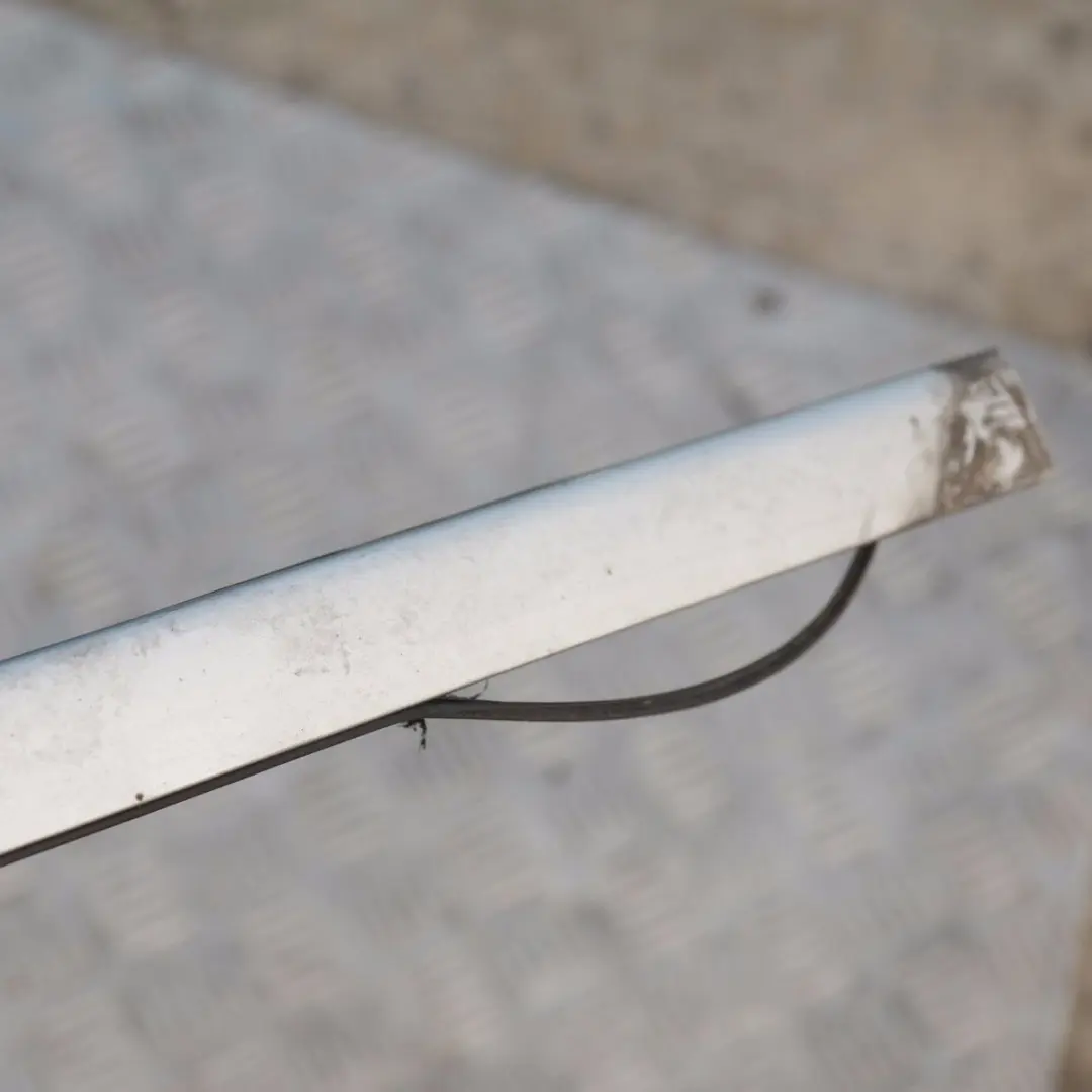 BMW 7 Series E65 Front Right O/S Roof Moulding Gutter Trim Titansilber Silver - SKU 0139573 - Part number 139573