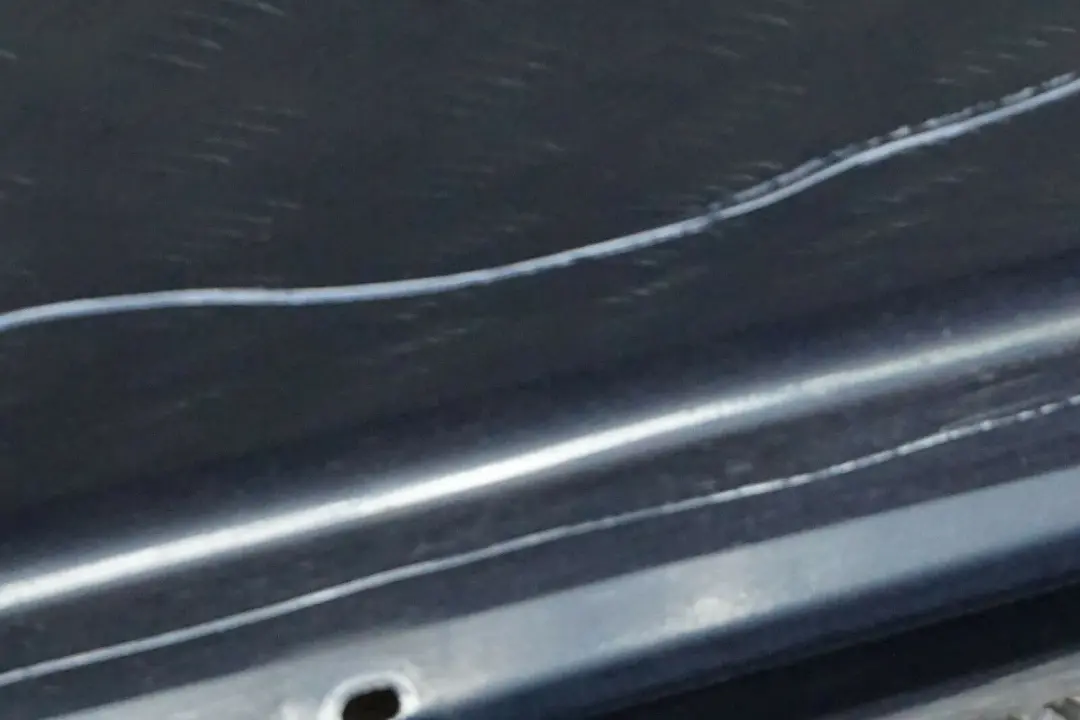 BMW E65 Listello Portiera Apertura Gonna SX Blu Toledo Blu Metallico - SKU 0140037-TDB - Numero di parte 0140037