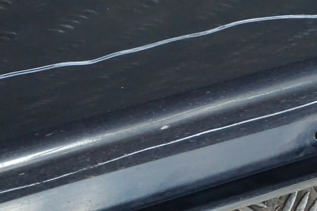 BMW E65 Listello Portiera Apertura Gonna SX Blu Toledo Blu Metallico - SKU 0140037-TDB - Numero di parte 0140037