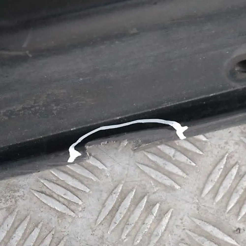 BMW E65 Listello Portiera Apertura Gonna SX Black Sapphire Metallico 475 - SKU 0140037-BS - Numero di parte 140037