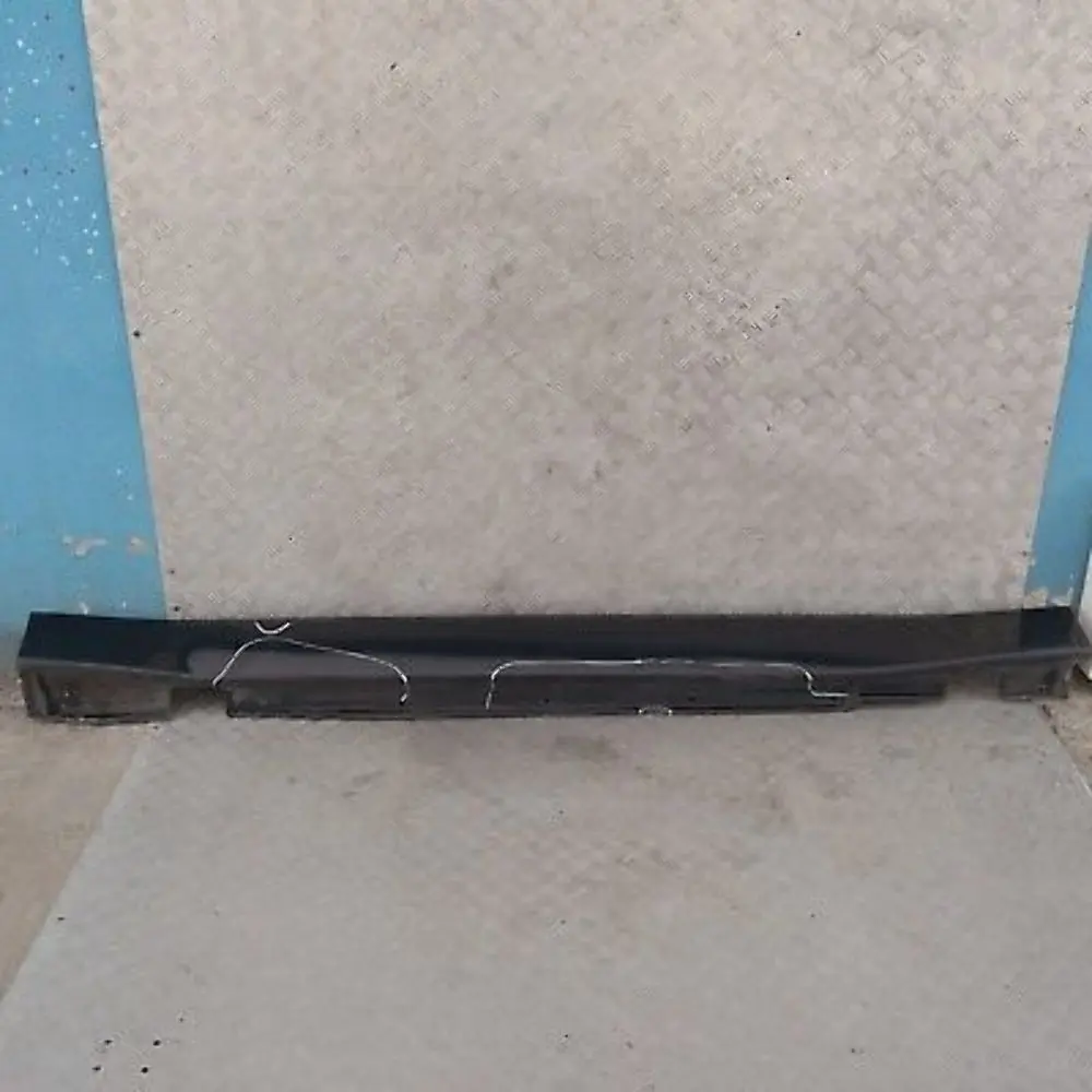 BMW 7 SERIES E65 Door Sill Cover Skirt Left N/S Black Sapphire Metallic - 475 - SKU 0140037-BS - Part number 140037