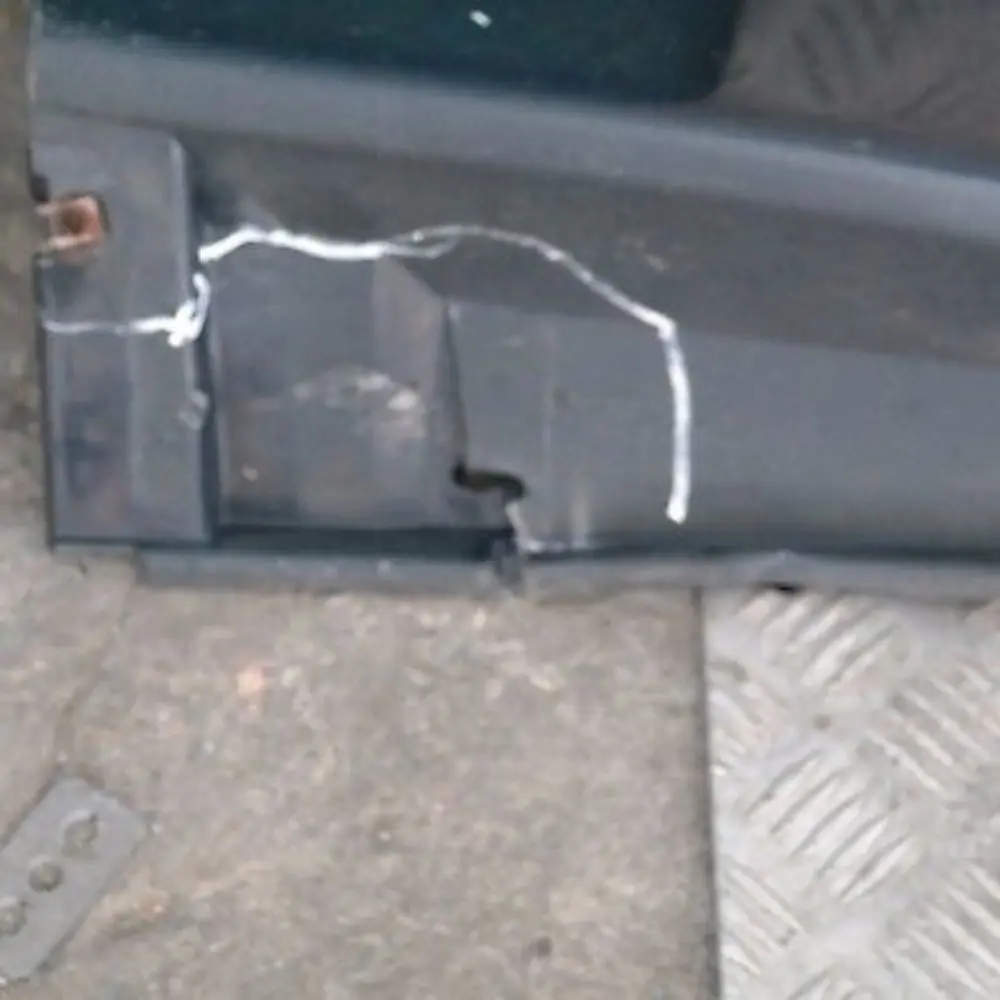 BMW 7 SERIES E65 Door Sill Cover Skirt Left N/S Toledoblau Toledo Blue Blau - SKU 0140037-TDB1 - Part number 140037