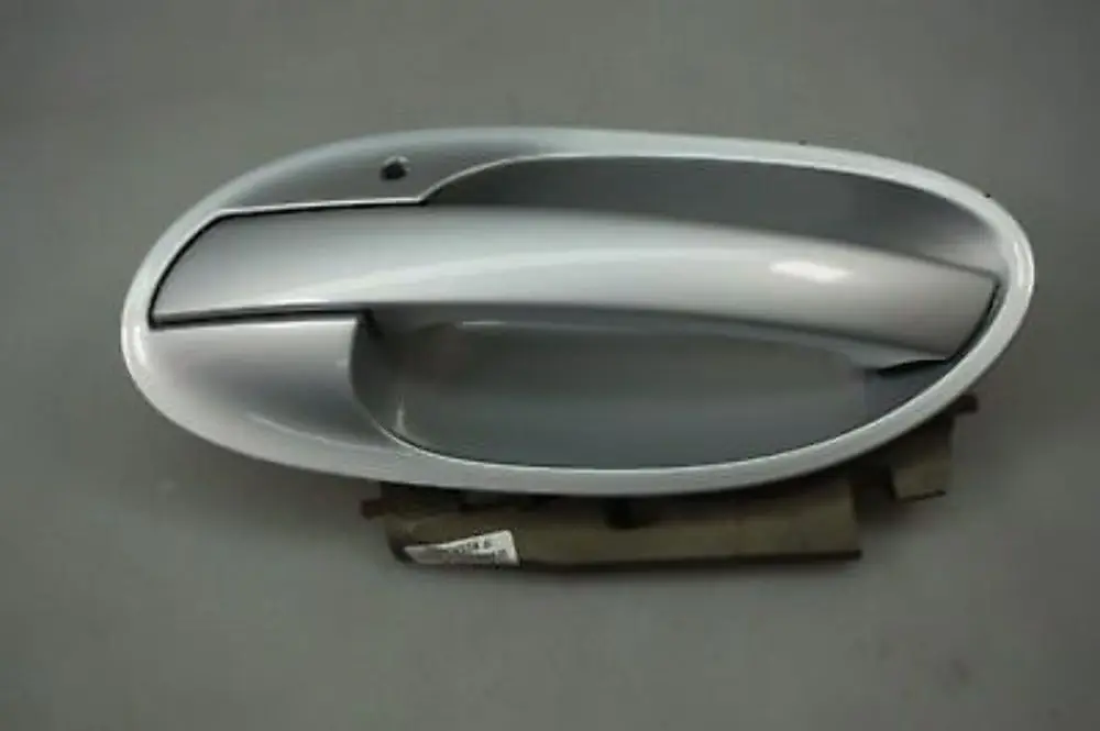 BMW 7 Series E65 E66 E67 Outer Door Opener Left N/S Titansilber Metallic Silver - SKU 0140535-TS - Part number 140535