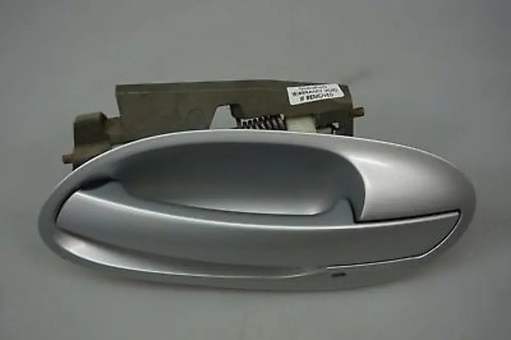 BMW 7 Series E65 E66 E67 Outer Door Opener Left N/S Titansilber Metallic Silver - SKU 0140535-TS - Part number 140535