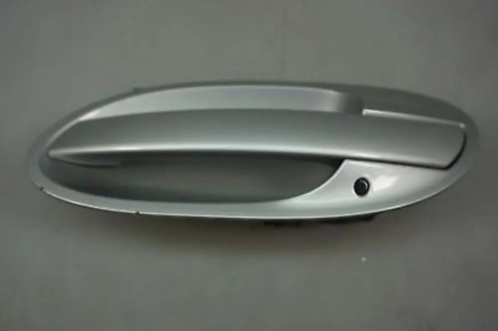BMW 7 Series E65 E66 E67 Outer Door Opener Left N/S Titansilber Metallic Silver - SKU 0140535-TS - Part number 140535