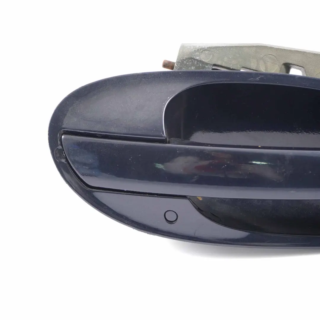  Door Handle BMW E65 E66 Rear Right Grab O/S Monacoblau Monaco Blue Metallic A35 - SKU 0140536-MB - Part number 0140536