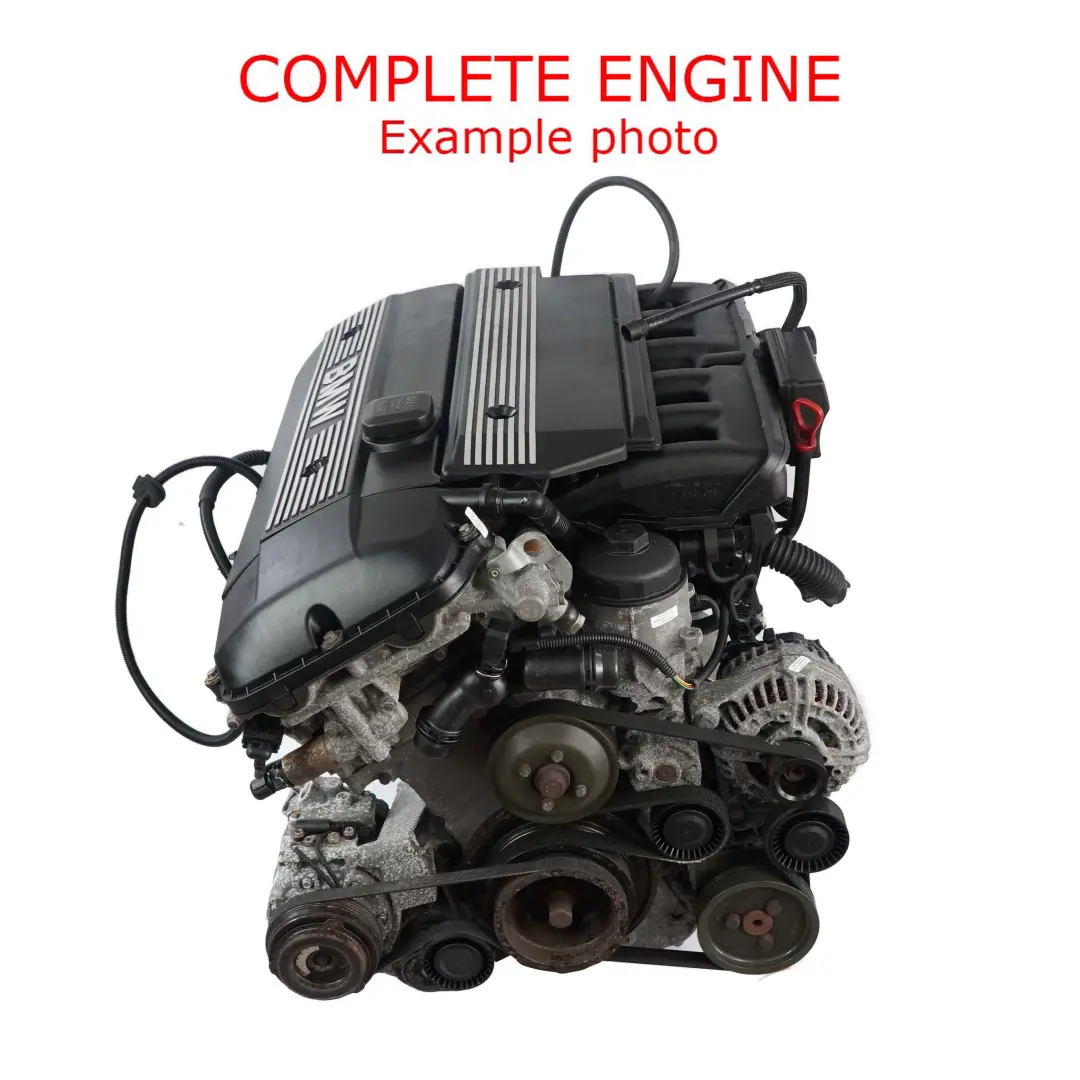 Bare Engine M54 256S5 192HP with 99k miles, WARRANTY BMW E46 325xi X3 E83 2.5i - SKU 0140990 - Part number 0140990