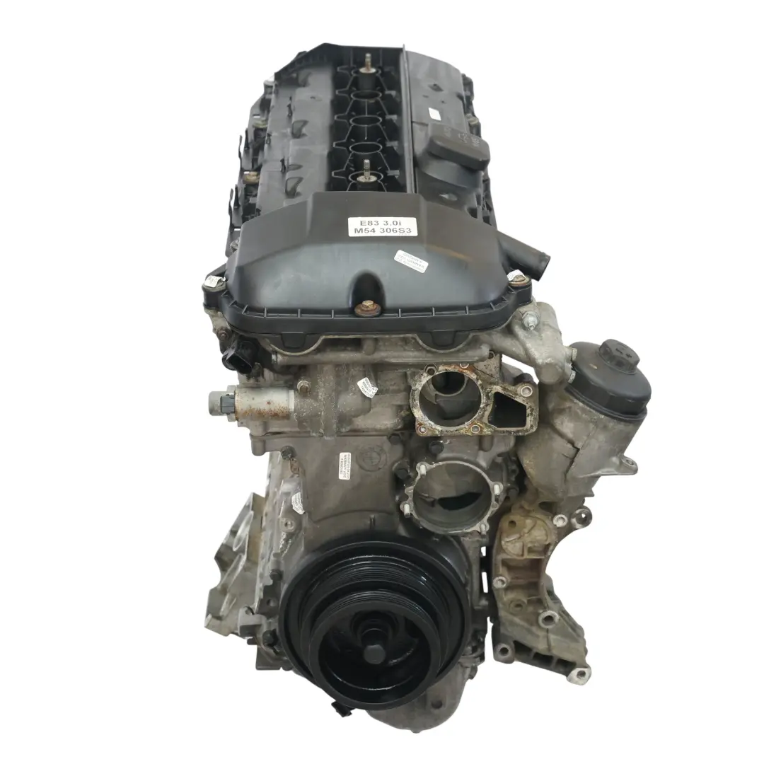 BMW E46 330xi X3 E83 3.0i Benzyna M54 231KM Silnik Goły Słupek 306S3 - SKU 0141002 - Numer Części 0141002