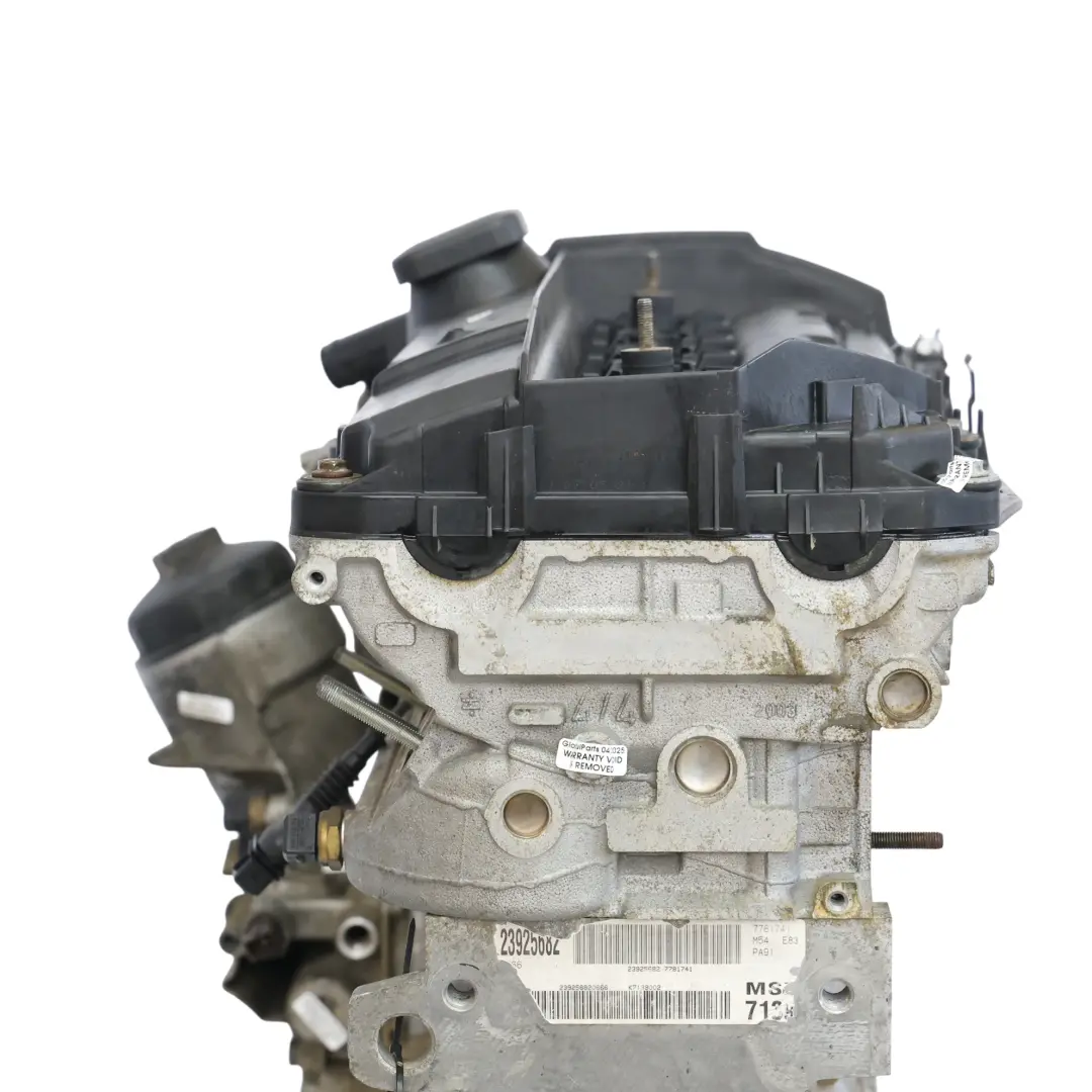 M54 231HP Bare Engine 306S3 WARRANTY to BMW E46 330xi X3 E83 3.0i Petrol with Part number 0141002 BMW E46 330xi X3 E83 3.0i Petrol M54 231HP Bare Engine 306S3 WARRANTY - SKU 0141002 - Part number 0141002