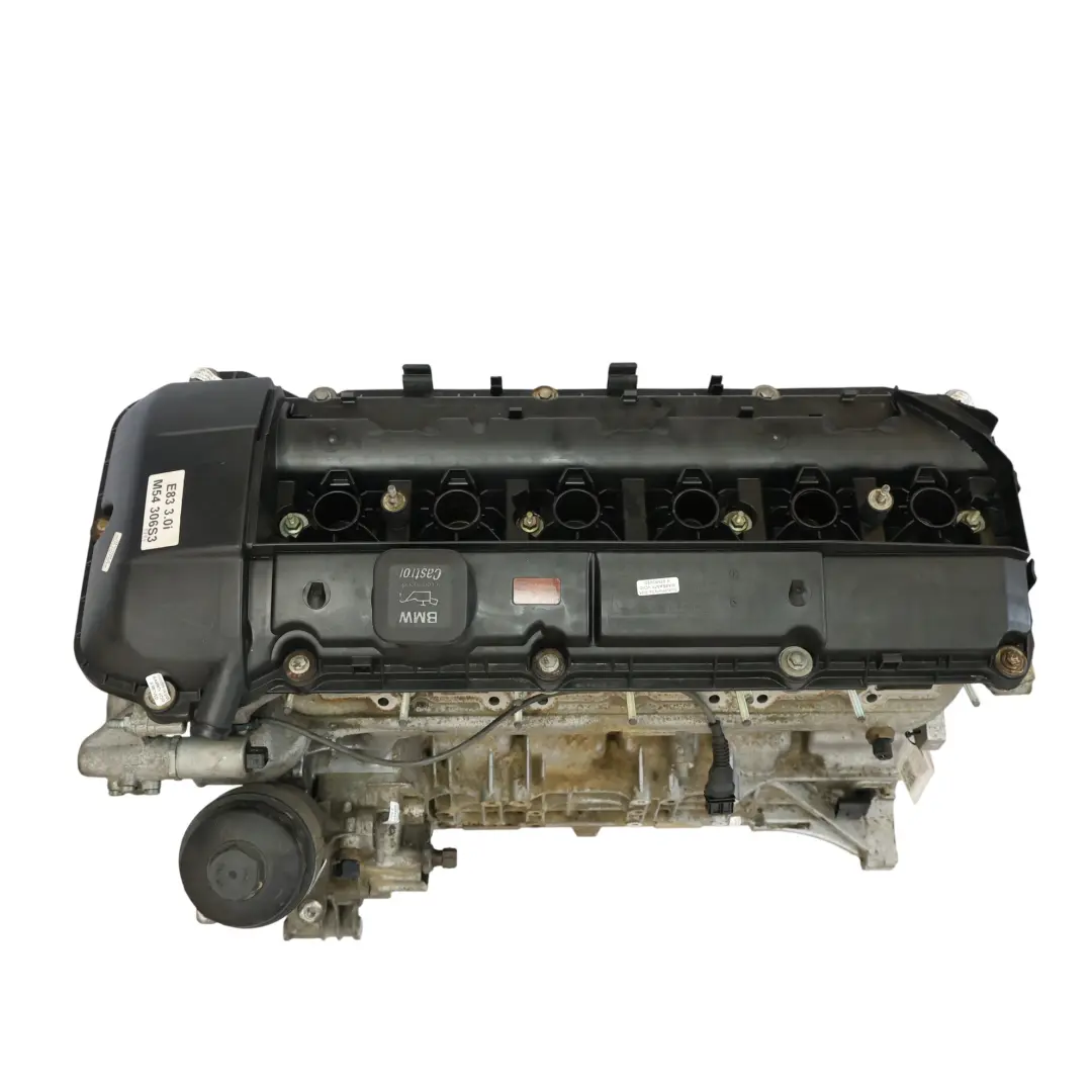 BMW E46 330xi X3 E83 3.0i Benzyna M54 231KM Silnik Goły Słupek 306S3 - SKU 0141002 - Numer Części 0141002