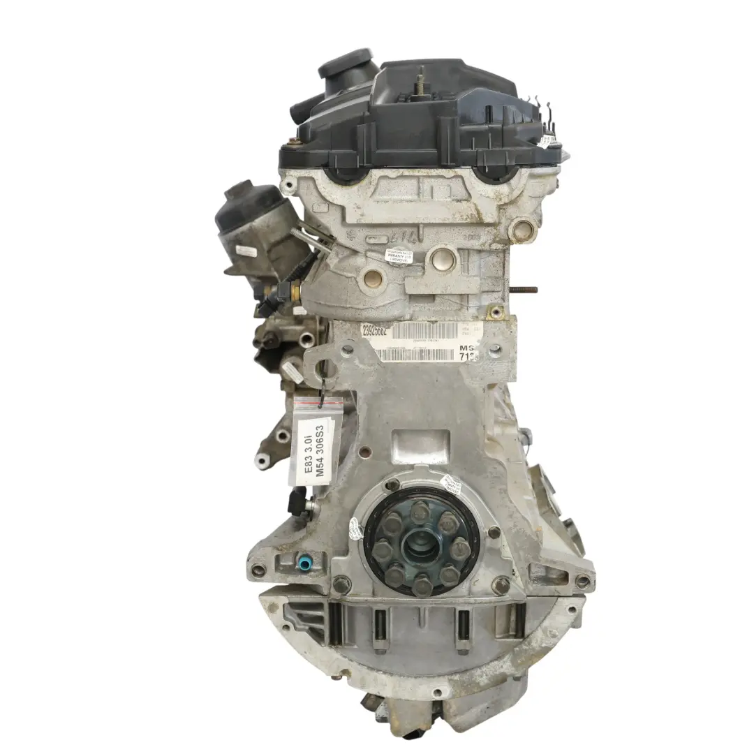 M54 231HP Bare Engine 306S3 WARRANTY to BMW E46 330xi X3 E83 3.0i Petrol with Part number 0141002 BMW E46 330xi X3 E83 3.0i Petrol M54 231HP Bare Engine 306S3 WARRANTY - SKU 0141002 - Part number 0141002