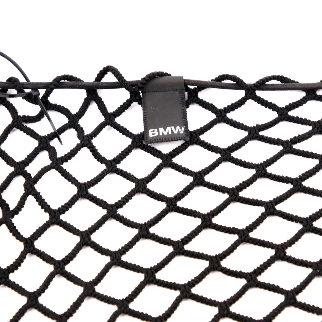 Floor Boot Luggage Trunk Cargo Net to BMW E46 E65 E66 F12 F13 F33 F40 with Part number 0142396 BMW E46 E65 E66 F12 F13 F33 F40 Floor Boot Luggage Trunk Cargo Net - SKU 0142396 - Part number 0142396