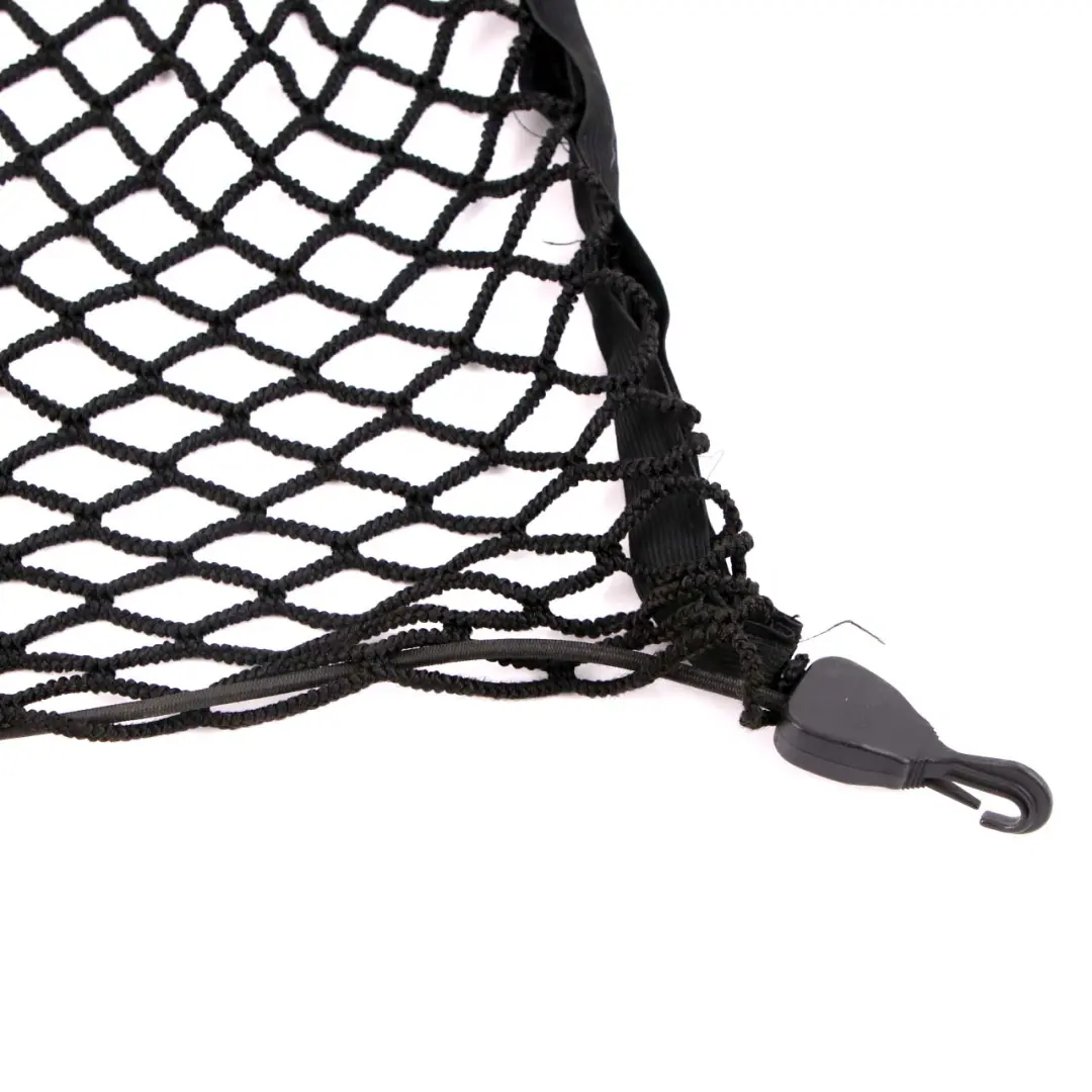Floor Boot Luggage Trunk Cargo Net to BMW E46 E65 E66 F12 F13 F33 F40 with Part number 0142396 BMW E46 E65 E66 F12 F13 F33 F40 Floor Boot Luggage Trunk Cargo Net - SKU 0142396 - Part number 0142396