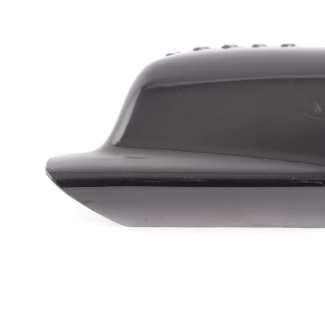 BMW E46 E65 Tapa para espejo retrovisor izquierdo Carcasa Schwarz 2 Negro 668 - SKU 0143404-SCH - Número de pieza 0143404