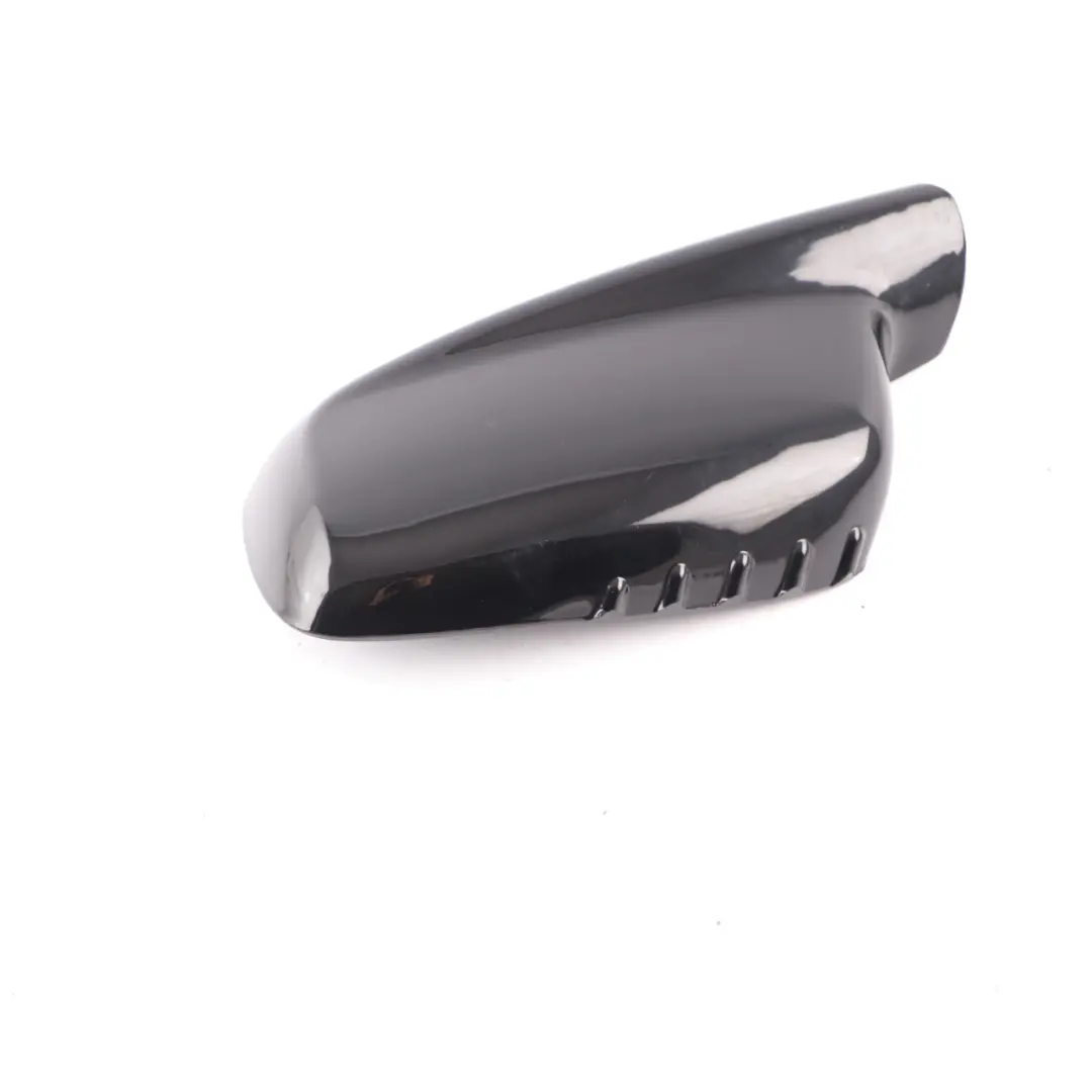 BMW E46 E65 Tapa para espejo retrovisor izquierdo Carcasa Schwarz 2 Negro 668 - SKU 0143404-SCH - Número de pieza 0143404
