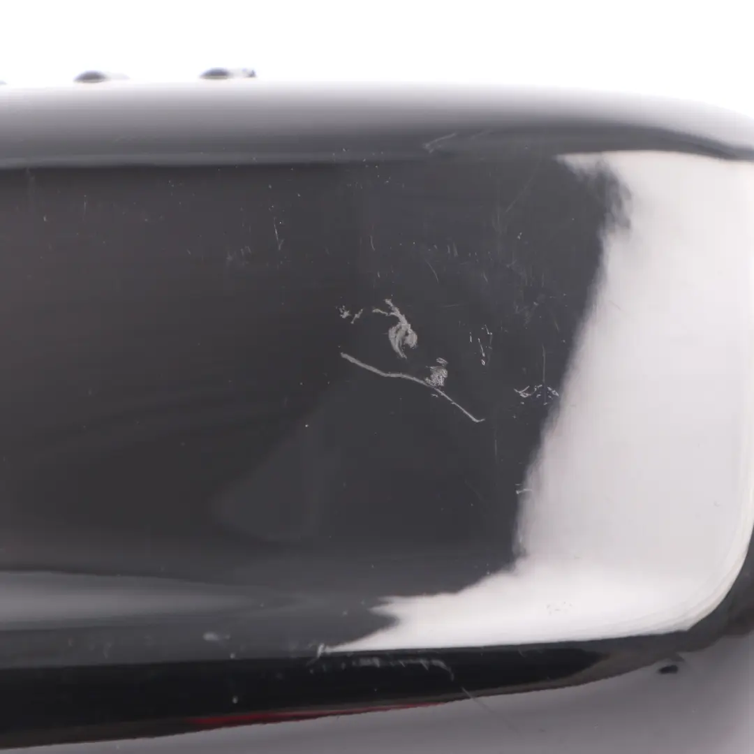 BMW E46 E65 Tapa para espejo retrovisor izquierdo Carcasa Schwarz 2 Negro 668 - SKU 0143404-SCH - Número de pieza 0143404