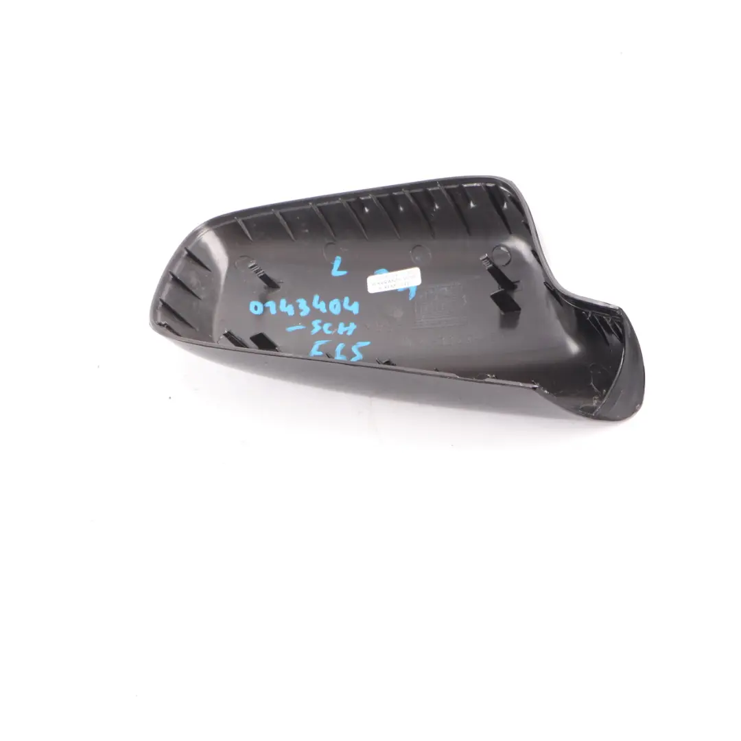 BMW E46 E65 Tapa para espejo retrovisor izquierdo Carcasa Schwarz 2 Negro 668 - SKU 0143404-SCH - Número de pieza 0143404