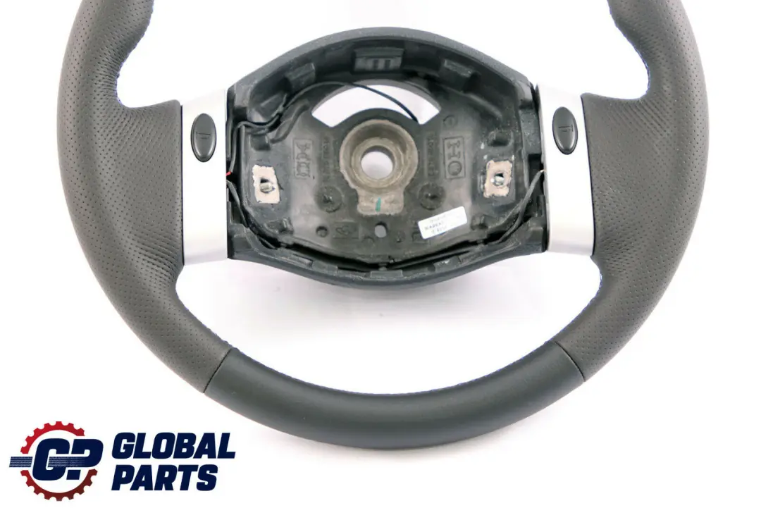 Mini Cooper R50 R52 R53 NEW Black Leather Steering Wheel 2 Spoke Trim - SKU 0146479-8 - Part number 0146479