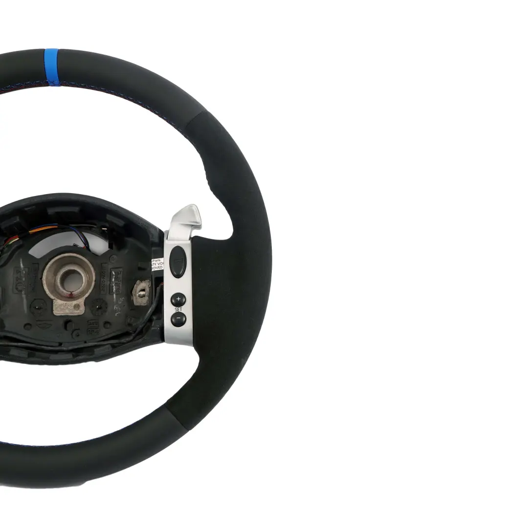 Mini R50 R53 Volant Sport Neuf en Cuir Noir / Alcantara Steptronic Multifonction - SKU 0146480-2 - Numéro de pièce 0146480