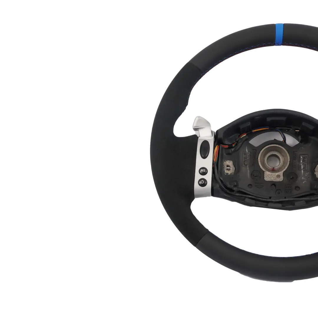 Mini R50 R53 Volant Sport Neuf en Cuir Noir / Alcantara Steptronic Multifonction - SKU 0146480-2 - Numéro de pièce 0146480