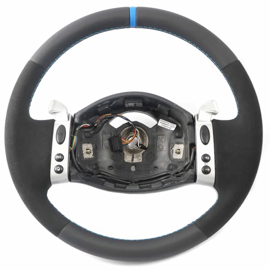 Mini R50 R52 R53 NEU Schwarz Leder / Alcantara Lenkrad Multifunktion Steptronic - SKU 0146480-5 - Teilenummer 0146480