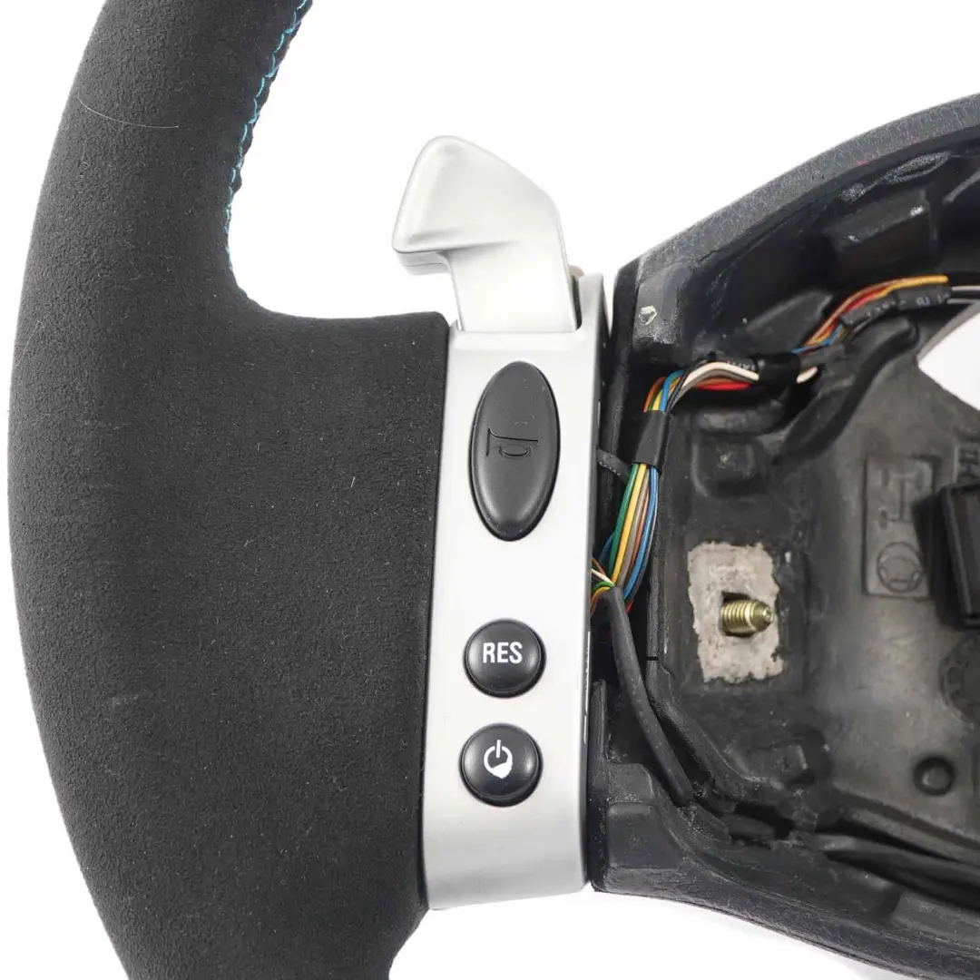 Mini R50 R52 R53 NEU Schwarz Leder / Alcantara Lenkrad Multifunktion Steptronic - SKU 0146480-5 - Teilenummer 0146480