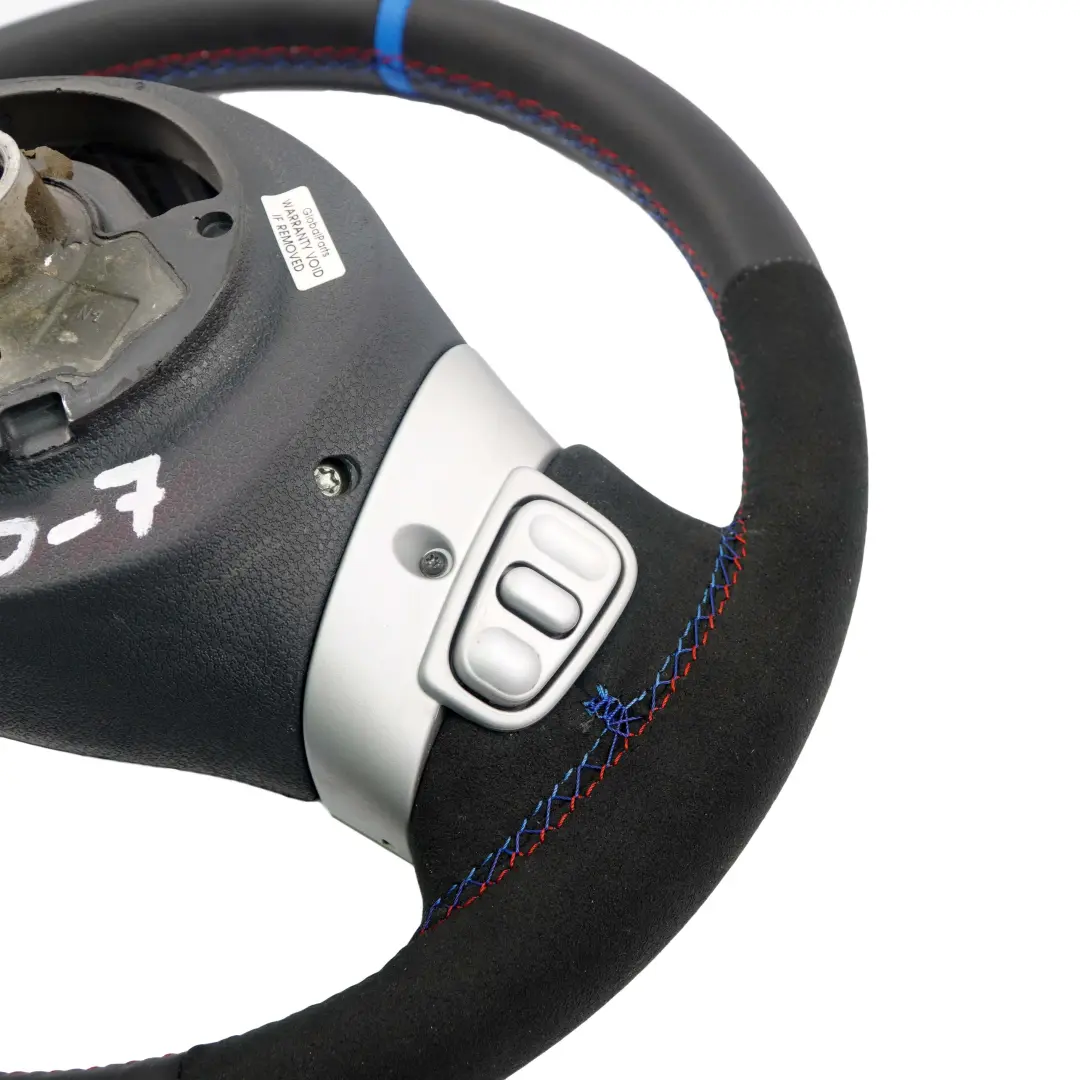 NUOVA Pelle Nera / Alcantara Sport Volante Multifunzione per Mini Cooper R50 con numero di parte 0146480 Mini Cooper R50 NUOVA Pelle Nera / Alcantara Sport Volante Multifunzione - SKU 0146480-7 - Numero di parte 0146480