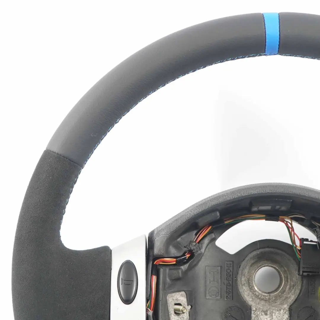 Leather / Alcantara Sport Steering Wheel Multifunction to Mini Cooper R50 NEW Black with Part number 0146480 Mini Cooper R50 NEW Black Leather / Alcantara Sport Steering Wheel Multifunction - SKU 0146480-7 - Part number 0146480