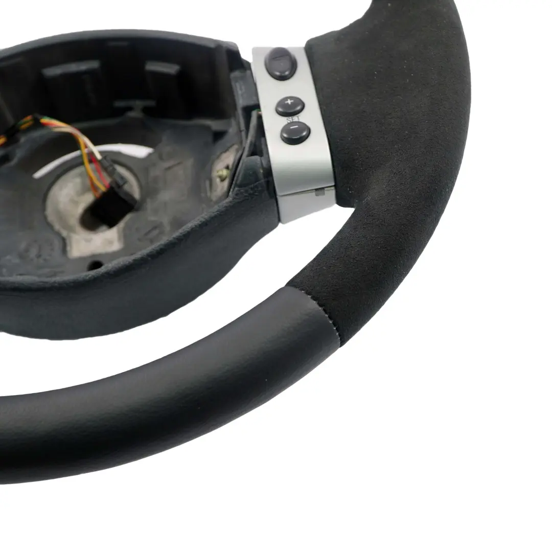 Mini Cooper R50 NUOVA Pelle Nera / Alcantara Sport Volante Multifunzione - SKU 0146480-7 - Numero di parte 0146480