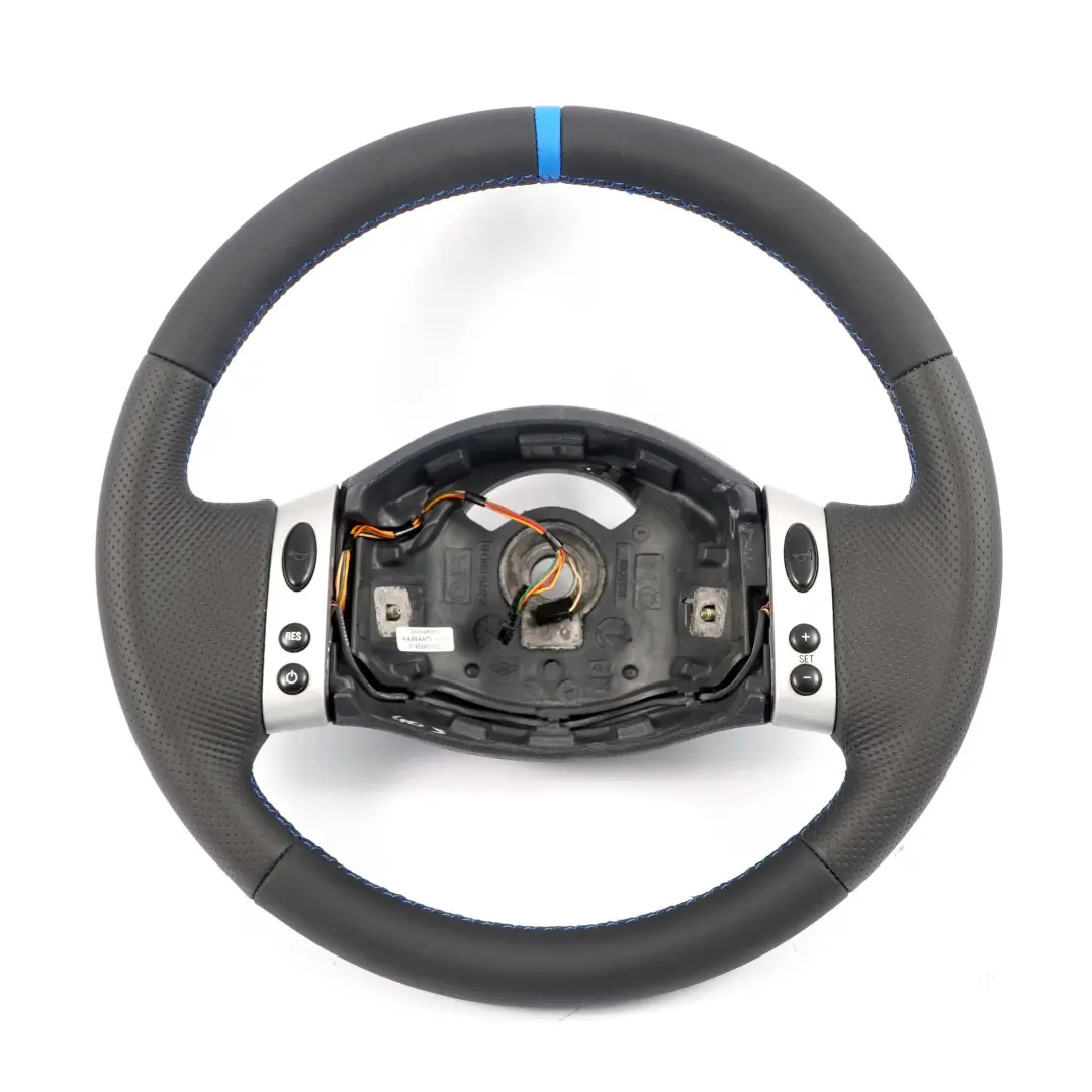 Leather Steering Wheel Multifunction to Mini Cooper R50 R52 R53 NEW Black with Part number 0146480 Mini Cooper R50 R52 R53 NEW Black Leather Steering Wheel Multifunction - SKU 0146480-8 - Part number 0146480