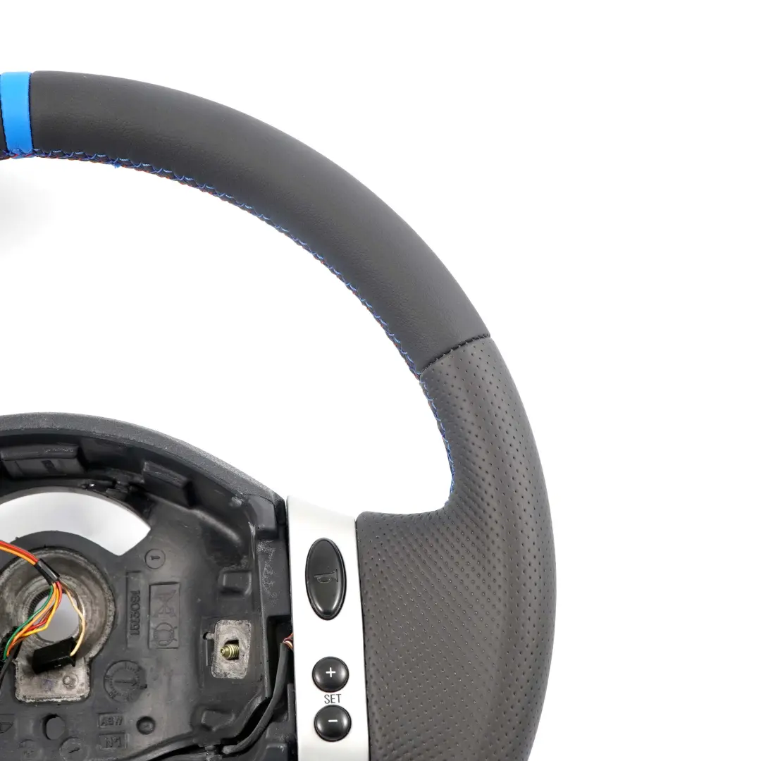 NUEVO volante De cuero negro multifuncion para Mini Cooper R50 R52 R53 con número de pieza 0146480 Mini Cooper R50 R52 R53 NUEVO volante De cuero negro multifuncion - SKU 0146480-8 - Número de pieza 0146480