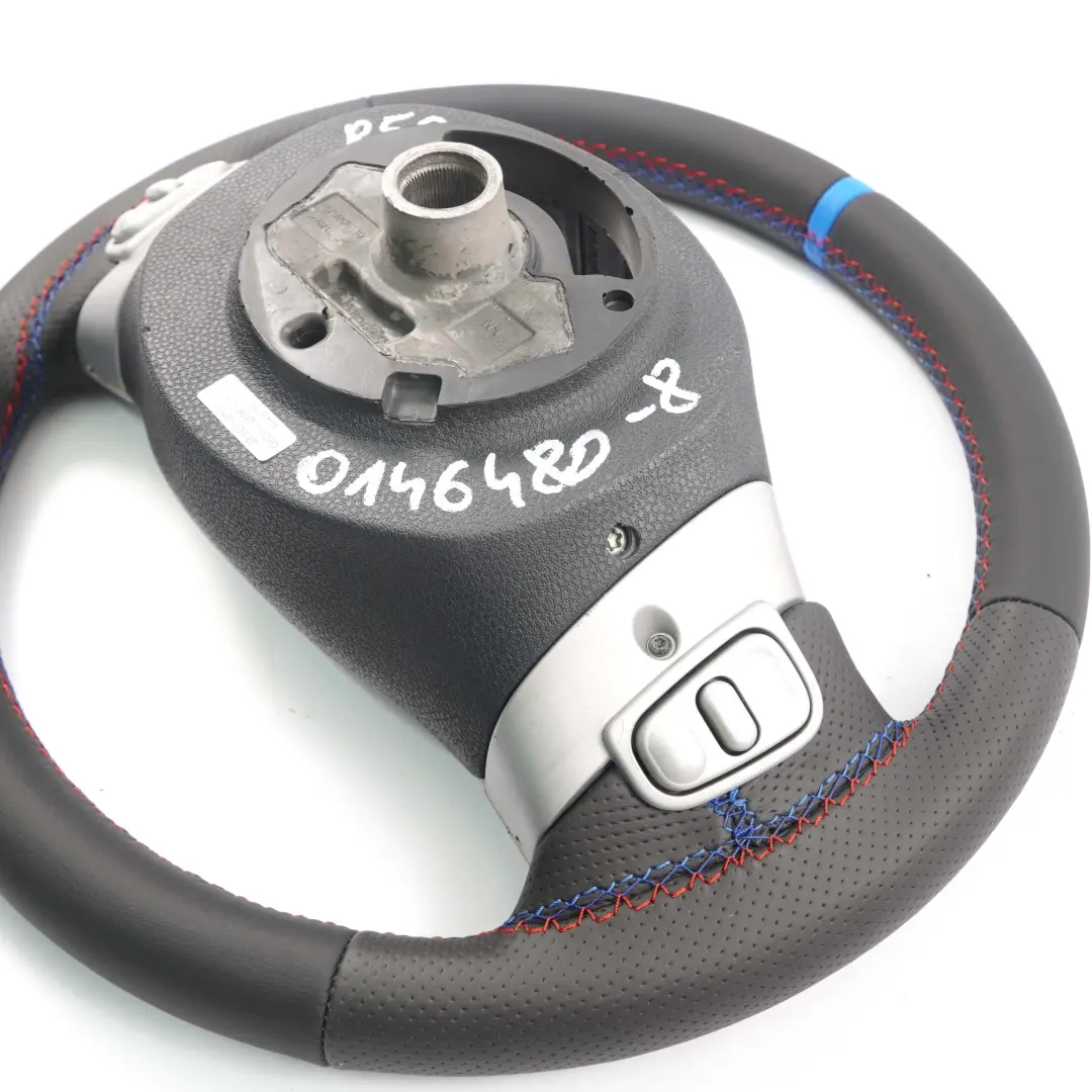Mini Cooper R50 R52 R53 NEW Black Leather Steering Wheel Multifunction - SKU 0146480-8 - Part number 0146480