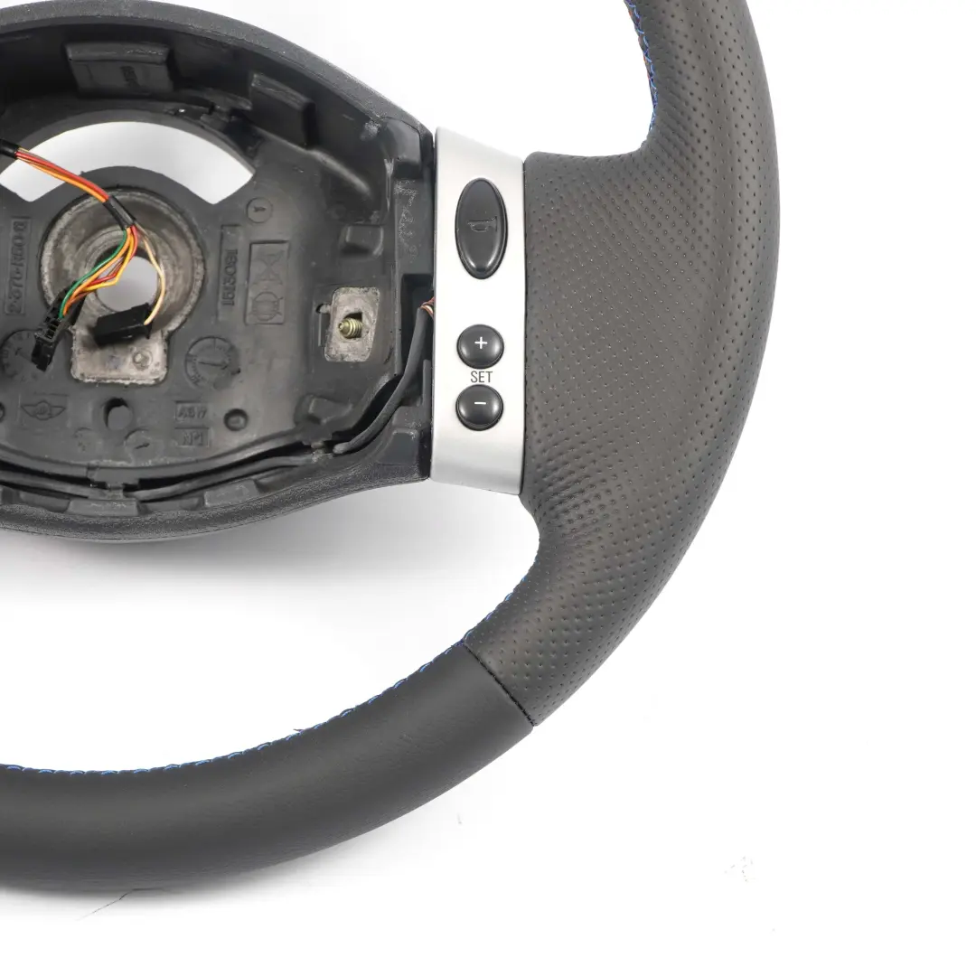 NUEVO volante De cuero negro multifuncion para Mini Cooper R50 R52 R53 con número de pieza 0146480 Mini Cooper R50 R52 R53 NUEVO volante De cuero negro multifuncion - SKU 0146480-8 - Número de pieza 0146480
