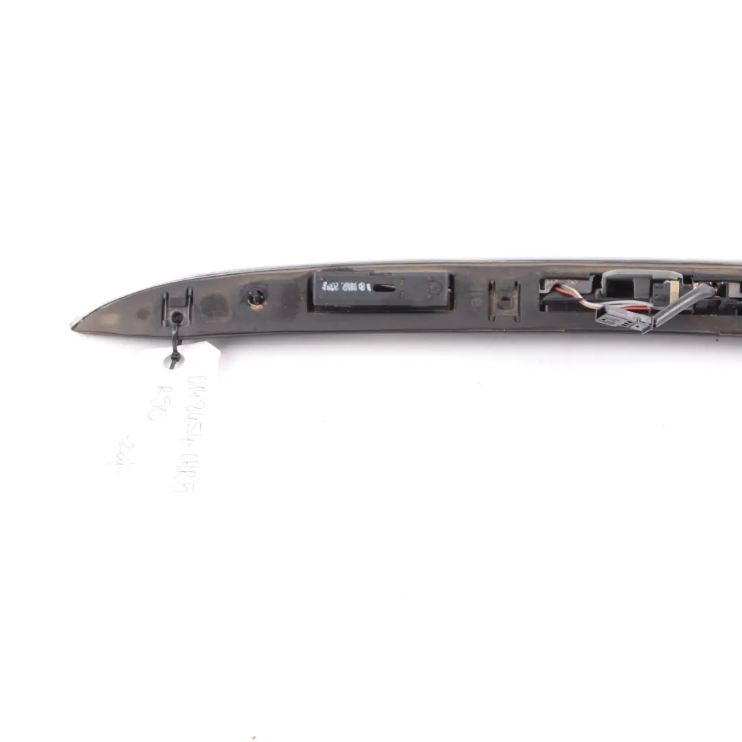 Trunk Lid Grip Handle Boot Chrome to Mini Cooper One R50 R52 R53 Rear with Part number 0148454 Mini Cooper One R50 R52 R53 Rear Trunk Lid Grip Handle Boot Chrome - SKU 0148454-CHR5 - Part number 0148454